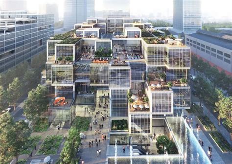 阿里巴巴上海总部 | SOM设计事务所 - 景观网