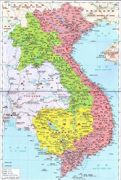 越南地图中文版全图下载-越南地图高清版大图完整版 - 极光下载站