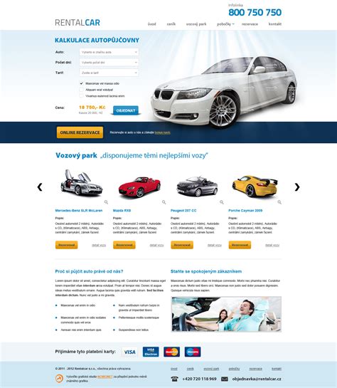 汽车服务类网站首页界面-UI世界