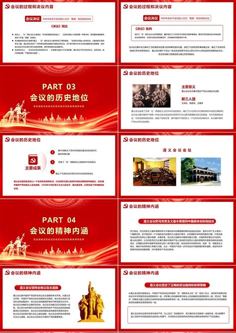 遵义会议精神中国精神党建展板图片下载_红动中国