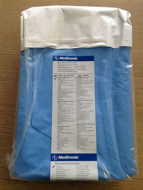 New MEDTRONIC Ventriculostomy Kit-European (X) 46154 Disposables ...