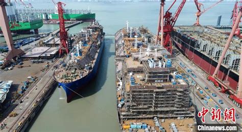 中国船舶沪东中华交付全球最大江海联运型LNG船-中华航运网
