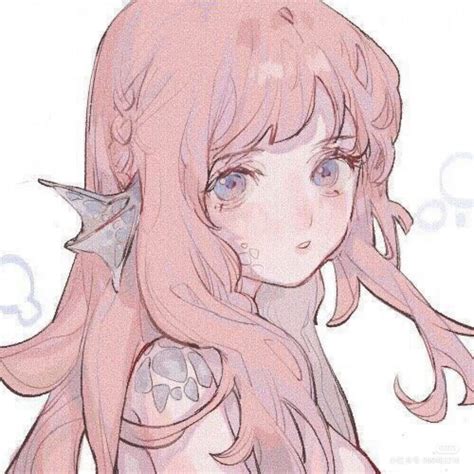 二次元女生温柔微信头像