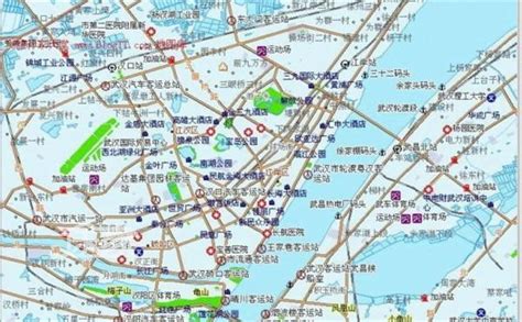 武汉旅游景点大全地图_武汉旅游地图高清版