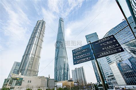 繁华的上海陆家嘴金融中心高清图片下载_红动中国
