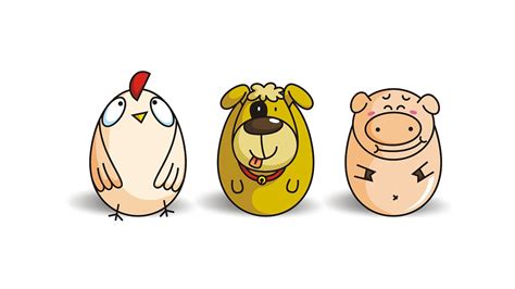 十二生肖鸡蛋logo品牌设计、十二生肖卡通形象设计|平面|品牌|zhiyuanchun - 原创作品 - 站酷 (ZCOOL)