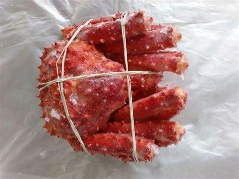 熟冻智利帝王蟹活冻生冻阿拉斯加长脚蟹海鲜家用餐厅商用2-5斤/只-阿里巴巴