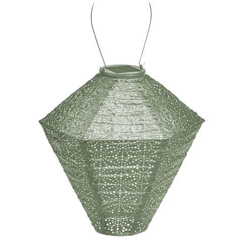 Lumiz 221299 - 11" Diamond Light Green Sashiko Pattern Lantern (Diamond ...