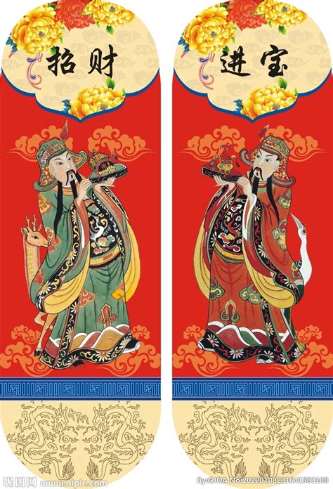 年画门神图片