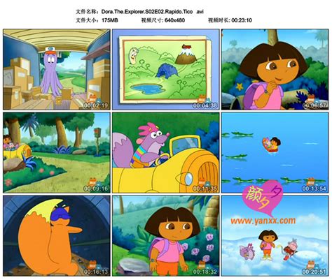 跟着朵拉奔跑吧，小朋友！《爱探险的朵拉》第二季Dora The Explorer Season 2 全26集下载-颜夕夕萌物馆_儿童早教一站就够了