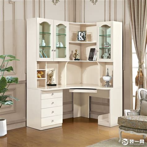 书柜|8平米北欧风格空间+转角书柜-帝金御书柜定制