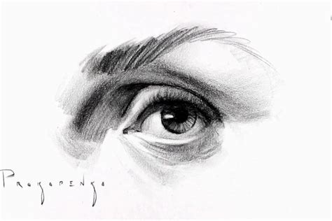 美妆素描眼睛图片