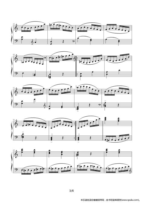 别尔科维奇 帕格尼尼主题变奏曲 精心制作 钢琴谱 五线谱