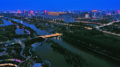 江苏宿迁：古黄河生态美-人民图片网