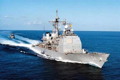 今年第八次！美国海军一艘巡洋舰通过台湾海峡 - 航运在线资讯网