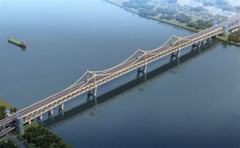“桥中桥”落地吴淞江工程飞云桥项目，预计2024年6月底全面建成_区域_上海_嘉宝