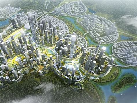 未来绿色城市场景设计 |插画|概念设定|sa139cn - 原创作品 - 站酷 (ZCOOL)
