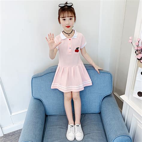 2024春季新款童装 女童学院风连衣裙套装韩版宝宝洋气衬衫两件套-阿里巴巴