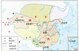 中国汉朝地图全图高清版（我国10个朝代的版图）- 丰胸知识百科网