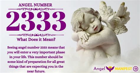 Angel Number 2333: Meaning & Reasons why you are seeing | Angel Manifest