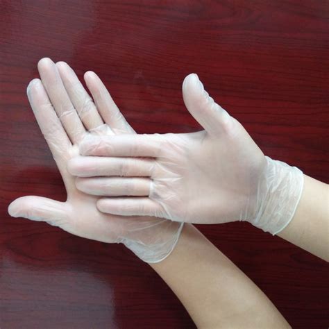 批发一次性手套 透明pvc手套 日常防护胶皮手套 纹绣防护手套-阿里巴巴