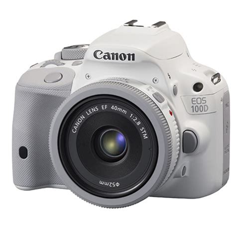 佳能（Canon）EOS 100D单反相机 佳能100d (EF 40mm f/2.8 STM)白色 佳能(Canon)单反相机EOS ...