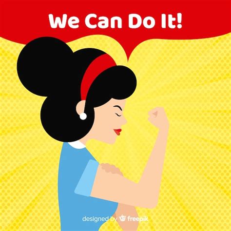 We can do it! | Vector Gratis