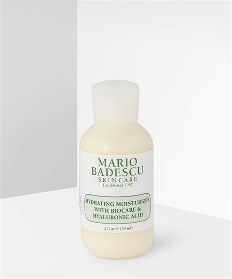 Mario Badescu Hydrating Moisturizer With Biocare & Hyaluronic Acid at ...