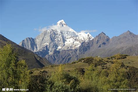 四姑娘山摄影图__自然风景_自然景观_摄影图库_昵图网nipic.com