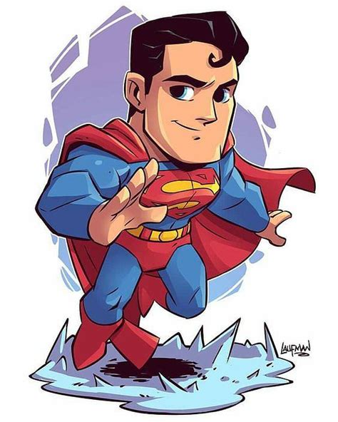 漫画英雄插画欣赏：超人(4) - 设计之家