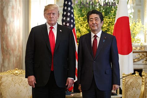 日美谈朝核和伊朗 特朗普：和日本关系前所未有得好_凤凰网