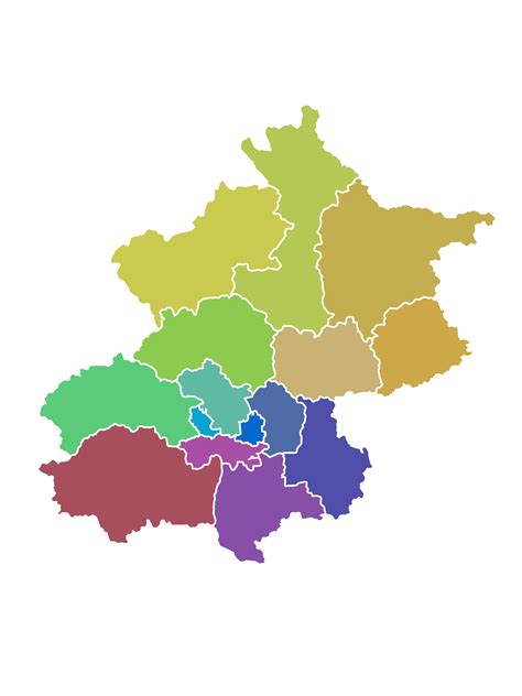 直辖市行政区划图AI矢量版 - 区域与总体规划 - （CAUP.NET）