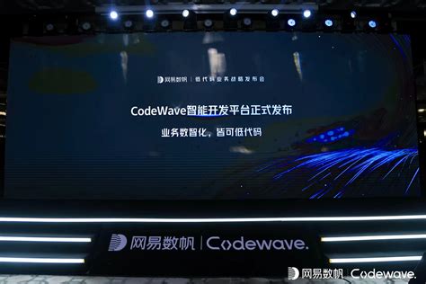 网易数帆发布CodeWave智能开发平台，未来5年拟创造10万个低代码岗位_中金在线财经号