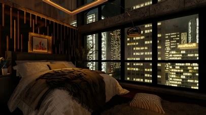 纽约雨夜舒适的房间(风景动态壁纸) - 动态壁纸下载 - 元气壁纸