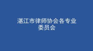 湛江市律师协会各专业委员会_房家网