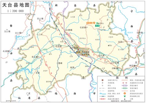 台州市地图图片