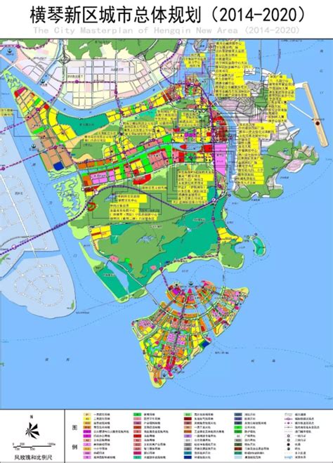 横琴新区发展规划及区域示意图-珠海楼盘网