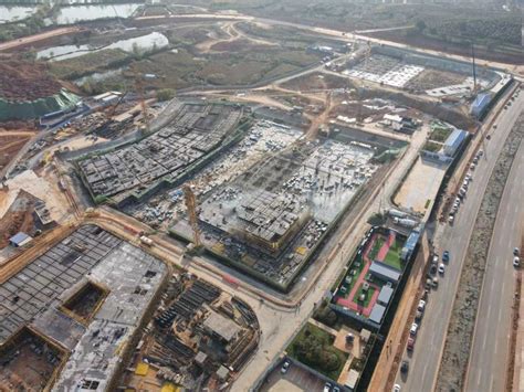 三公司黄石新港港产城融合发展综合配套项目正在稳步推进 - 五冶集团上海有限公司2023