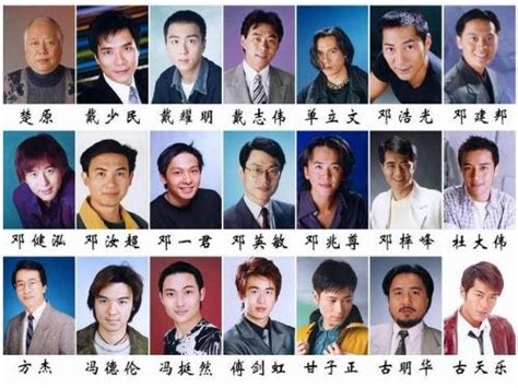 TVB的那些主角与配角们——男演员篇__财经头条
