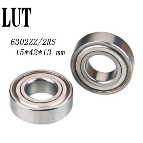 High quality bearing 6302 2RS 6302Z 6302ZZ 6302 2Z 15x42x13 Deep groove ...