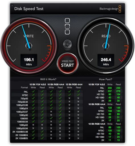 mac硬盘测速工具Blackmagic Disk Speed Test如何使用_软件