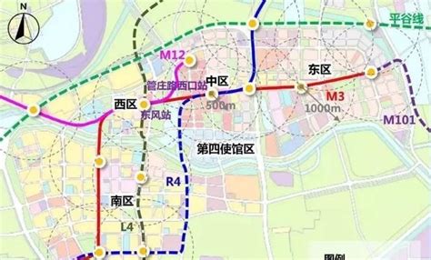 重磅！副中心M101线最新线路图公布！设站14座，6站可换乘！就在这些地_通州_北京_城市