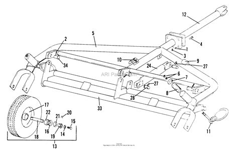 Bunton, Bobcat, Ryan 544317 1962-1996 - RENOVAIRE Parts Diagram for ...