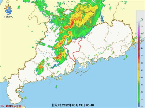 看过来！广州这几个区雨势较大，伴有雷电和短时大风