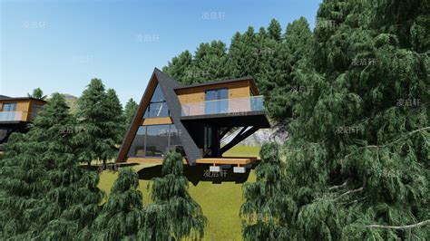 工程案例-安徽星绿木屋木结构有限公司~16年专注中高端木屋民宿的设计与研发... Tel: 13675519998