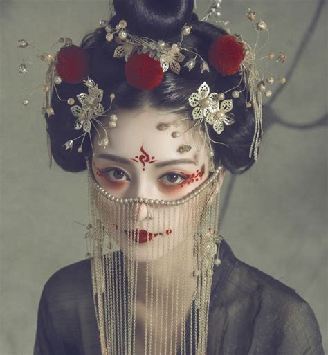非主流汉服模特头像