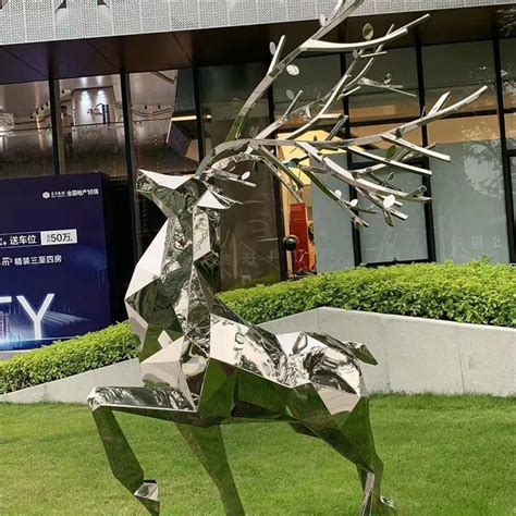 玻璃钢仿真鹿雕塑 鹿的雕塑 生产厂家 - 八方资源网