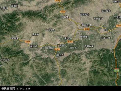 广灵县地图 - 广灵县卫星地图 - 广灵县高清航拍地图