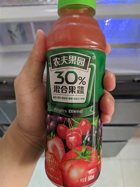 农夫山泉果汁饮料怎么样 番茄草莓味是真香啊_什么值得买