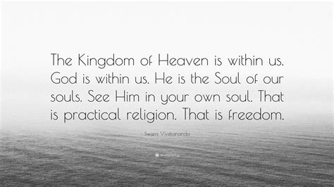 Florence Nightingale Quote: “The ‘kingdom of heaven is within,’ indeed ...